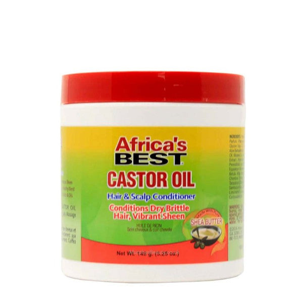 AFRICA'S BEST CASTOR OIL HAIR&SCALP CONDITIONER 5.25OZ