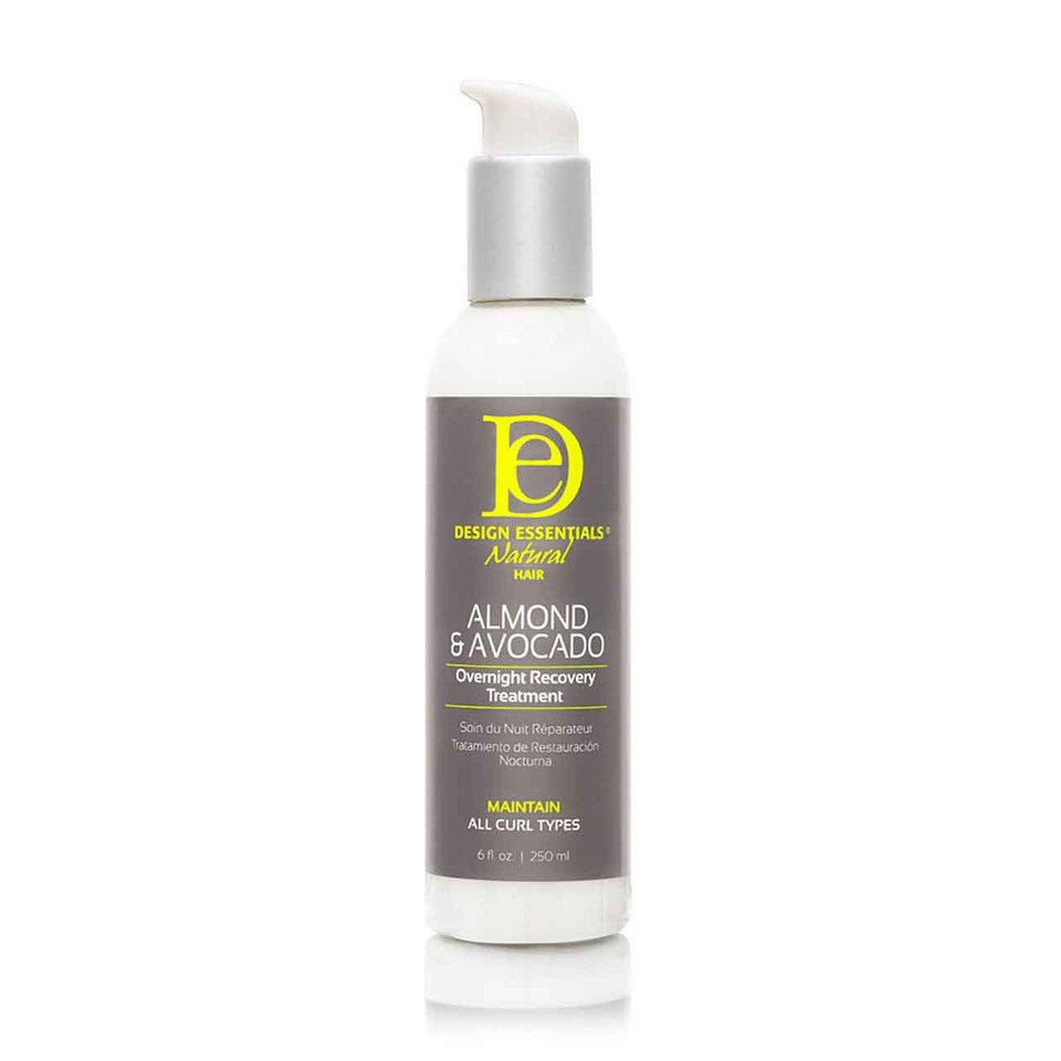 DESIGN ESSENTIALS ALMOND & AVOCADO OVERNIGHT REVOVERY TREATMENT 6OZ