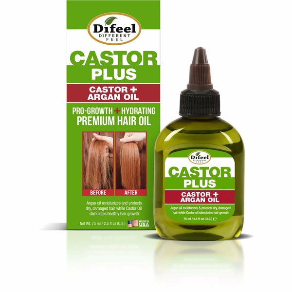 DIFEEL CASTOR PLUS CASTOR & ARGAN OIL 2.5OZ