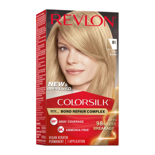 REVLON COLOR SILK BEAUTIFUL COLOR - 81 LIGHT BLONDE