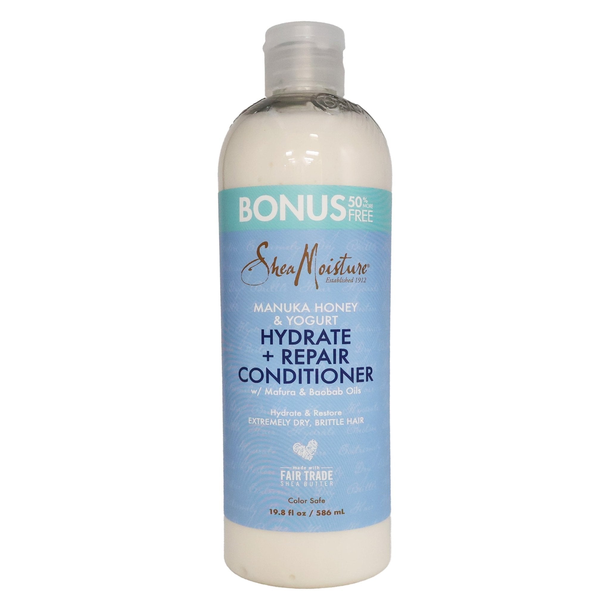 SHEA MOISTURE MANUKA HONEY & YOGURT HYDRATE+REPAIR CONDITIONER 19.8OZ